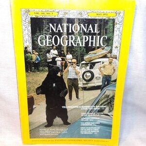 *** NATIONAL GEOGRAPHIC *** May, 1972  YELLOWSTONE